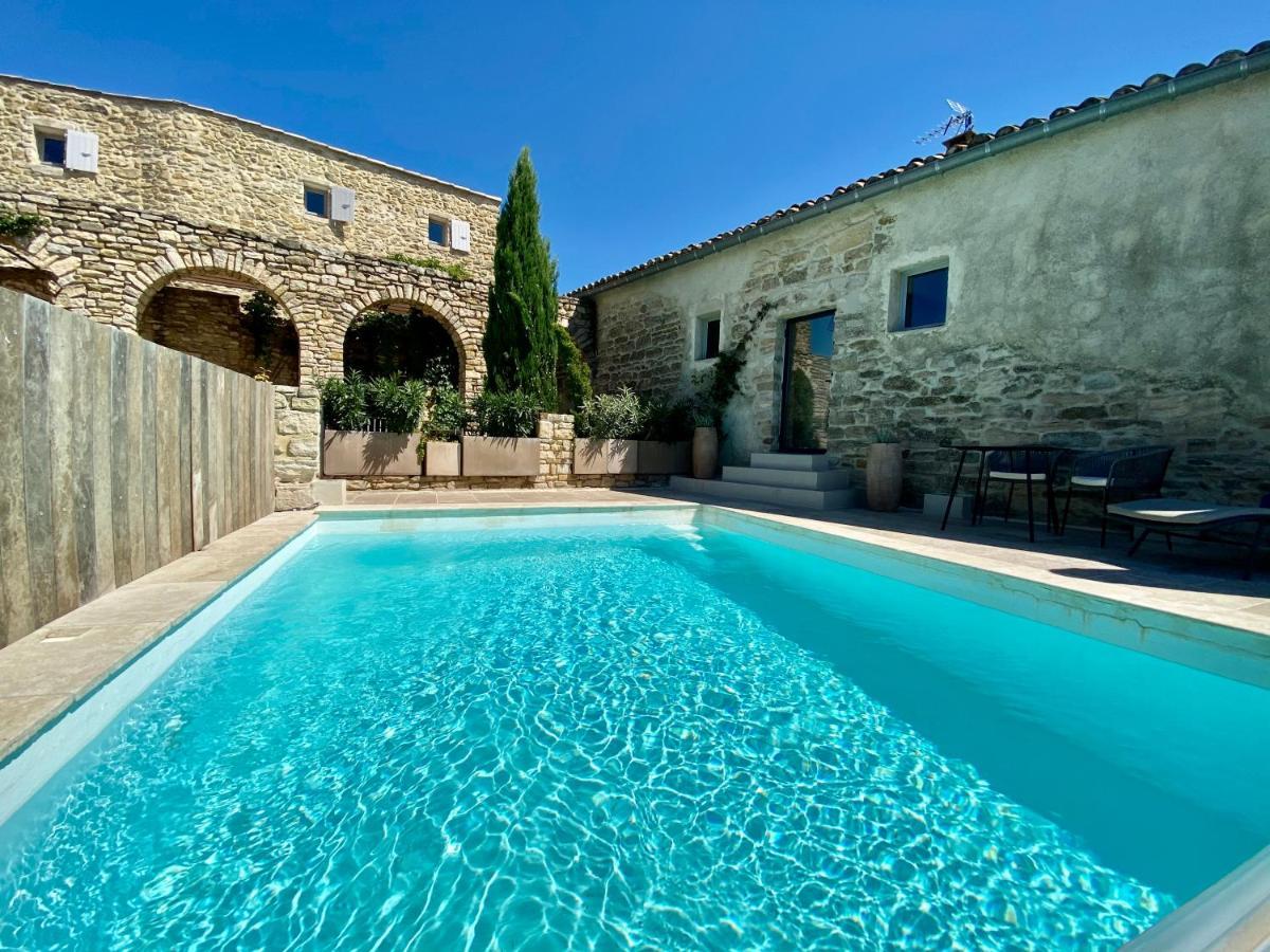 La Maison Des Vendangeurs - Table D'Hotes Le Soir Du Jeudi Au Dimanche- Jacuzzi - Balneo Spa - Acces Piscine Pour Toutes Les Chambres Sauf Studio Coquet- Piscine De Mai A Mi-Octobre Martignargues Екстериор снимка