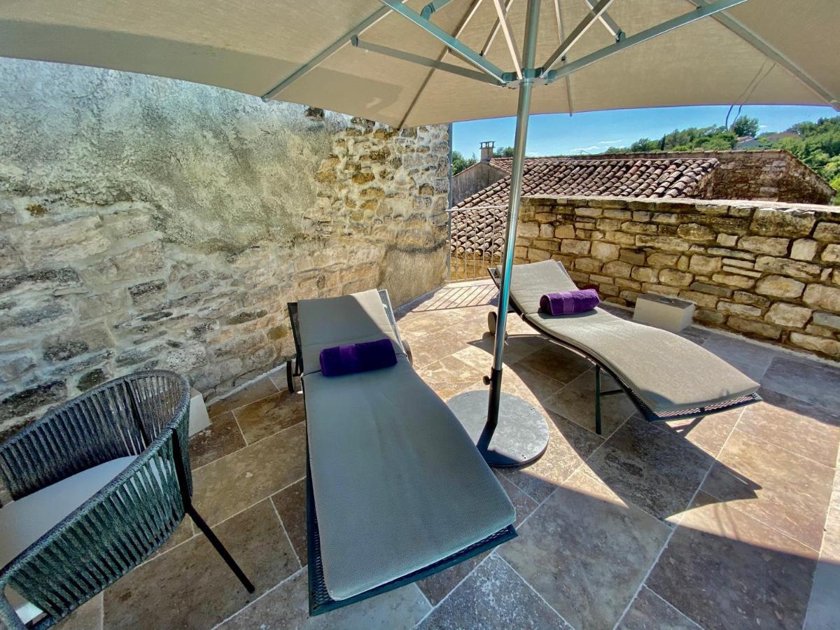 La Maison Des Vendangeurs - Table D'Hotes Le Soir Du Jeudi Au Dimanche- Jacuzzi - Balneo Spa - Acces Piscine Pour Toutes Les Chambres Sauf Studio Coquet- Piscine De Mai A Mi-Octobre Martignargues Екстериор снимка